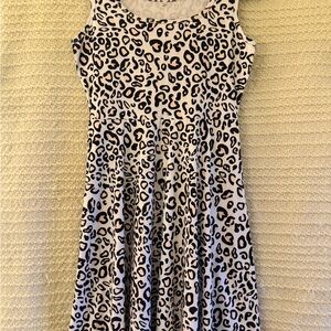 Leopard Print Midi Dress